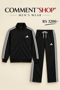 Men’s Black Premium Tracksuit – 2 Piece