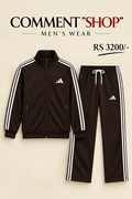 Men’s Dark Brown Premium Tracksuit – 2 Piece